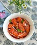 Cá Hồi Ngâm Tương Ăn Liền