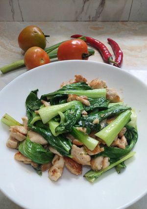 Foto resep 59/25. Ayam Pakcoy menu diet