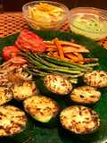 Parrillada de verduras con un toque Mex 🇲🇽