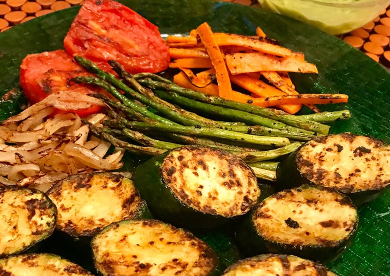 Parrillada de verduras con un toque Mex 馃嚥馃嚱
