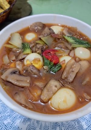 Foto resep Jamur kancing saus tiram (jamur campignon) telur puyuh