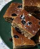 Bollo con pasas sultanas y coco rallado