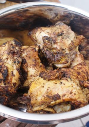 A picture of My Grilling Spot Rubbed Chicken.