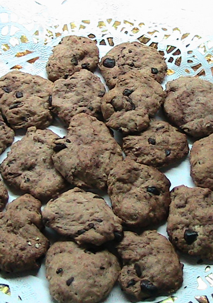 Una foto de Cookies con chips de chocolate. Apto para personas con diabetes