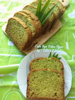 Foto resep Cake Tape Ketan Hijau Daun Suji