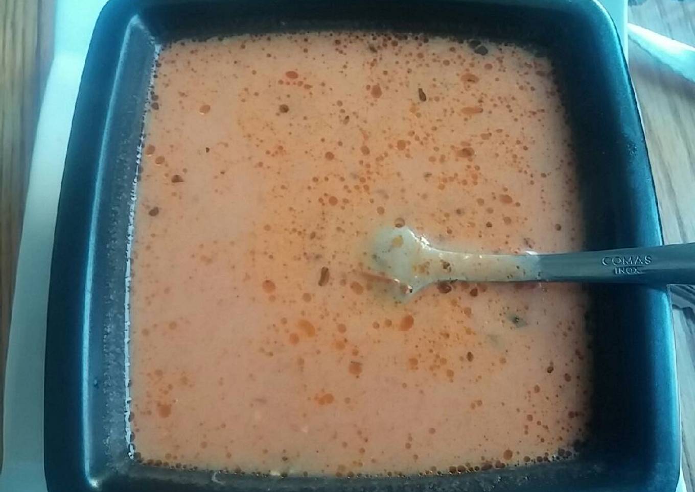 862. Sopa de tomate rica rica