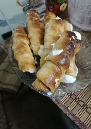 A picture of Pastry puff at home.