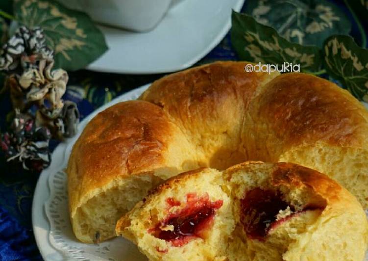 Resep: Roti sobek selai, keju, coklat Untuk Jualan