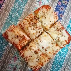 A picture of Cheese garlic bread.