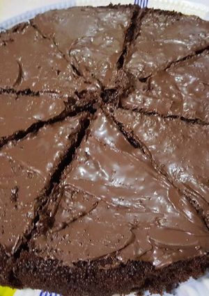 صورة لوصفة كيكة شوكولاتة 🍰
