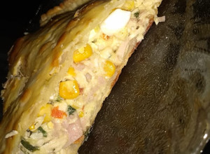 Foto principal de Tarta de pollo con choclo jamón y queso