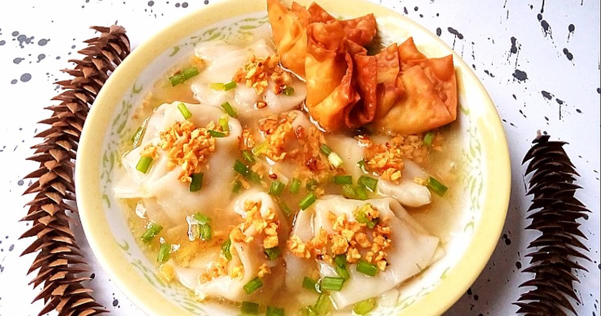 Resep Pangsit Jamur Kuah Oleh Alya Nurfitri🍳 Cookpad