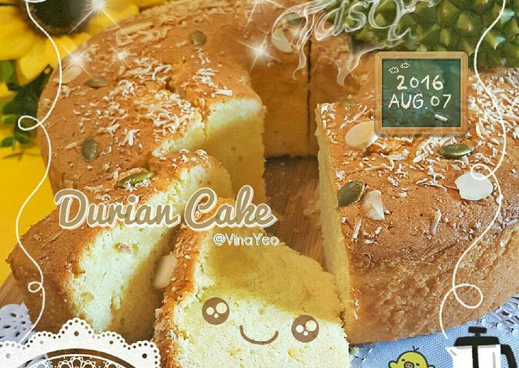 Bagaimana Membuat 🍃Cake Durian 🍃 Anti Gagal