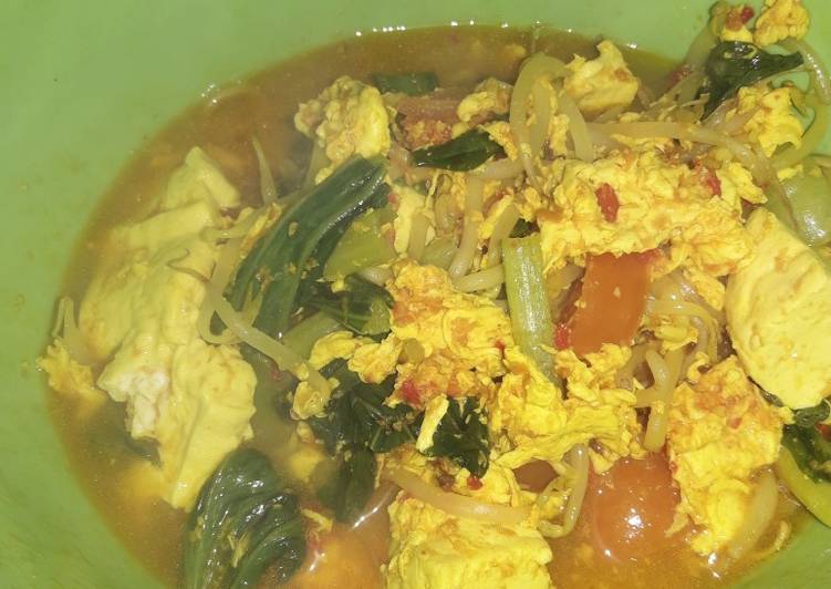 Cara Gampang memasak Tauge tahu bumbu merah Anti Gagal