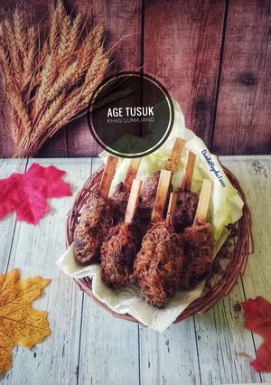 Foto resep 854. 🍡🄰ge Tusuk Khas Lumajang