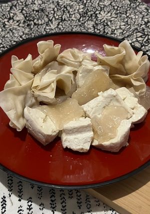 Foto resep Tahu Putih dan Siomay Kukus