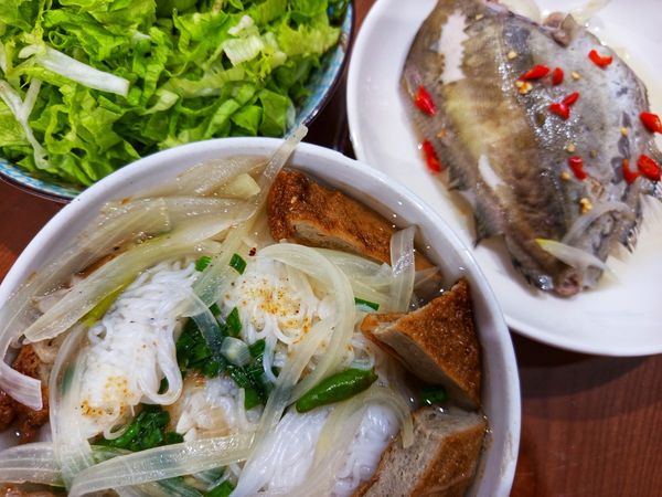 Bún cá Nha Trang đơn giản