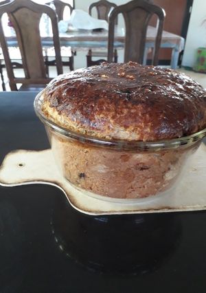 Una foto de Pan dulce de chocolate y nueces