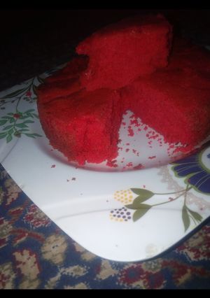 A picture of Red velvet cake.