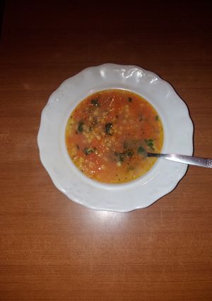 Kukorica-sárgarépa leves recept fotója