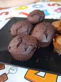 Razowe muffiny czekoladowe (zdrowe)