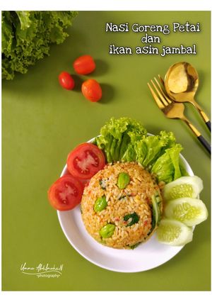 Foto resep Nasi Goreng pete dan ikan asin jambal
