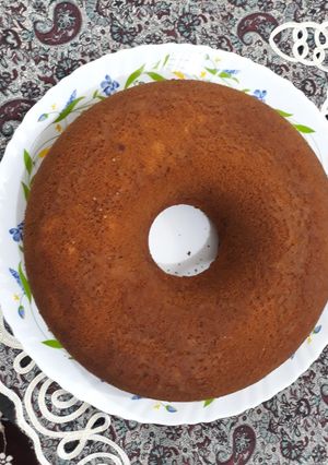 عکسی از دستور کیک ساده