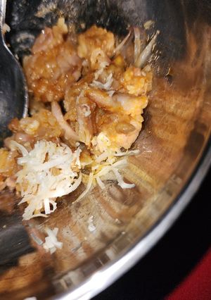 Foto resep Tempe ayam dan keju (Orak arik keju)