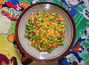 Foto resep Tumis Edamame, jagung manis