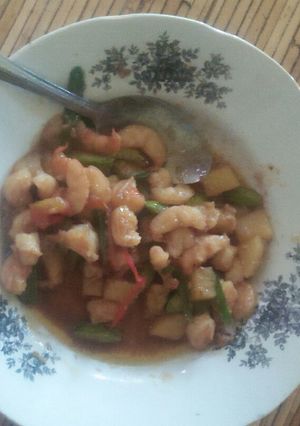 Foto resep Tumis Udang Sayuran