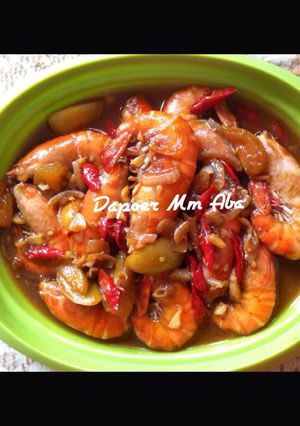 Foto resep Udang Galah Pedas Manis