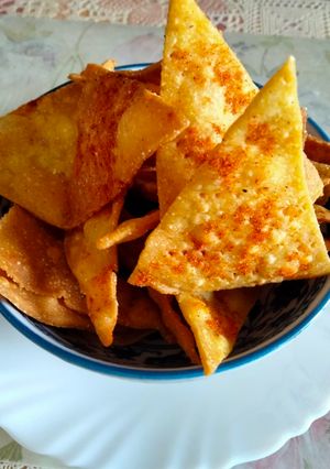 A picture of Peri peri Nachos.