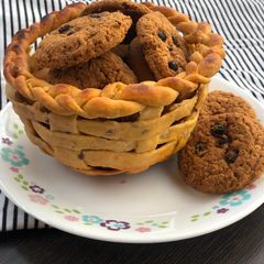A picture of Edible artisan bread basket.