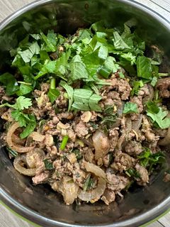 รูปของ ลาบหมูคั่ว