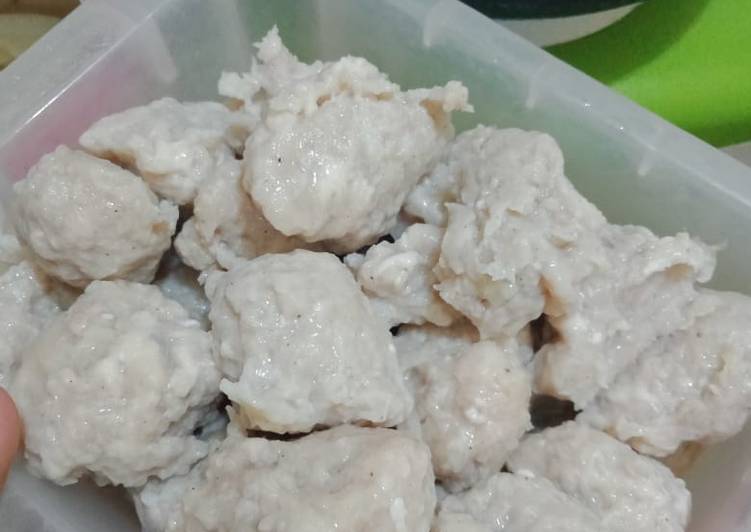  Resep  Bakso  Ayam blender  homemade  oleh Shinta Cahyaningsih 