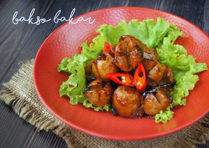 Resep Bakso Bakar Pedas Manis Pr Recookolahanbakso Oleh Opibun Cookpad