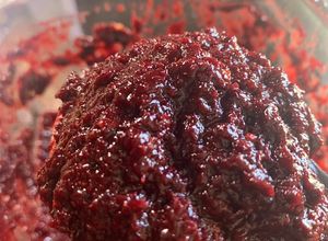 Una foto de Chamoy de Jamaica low carb 👍🏼😋