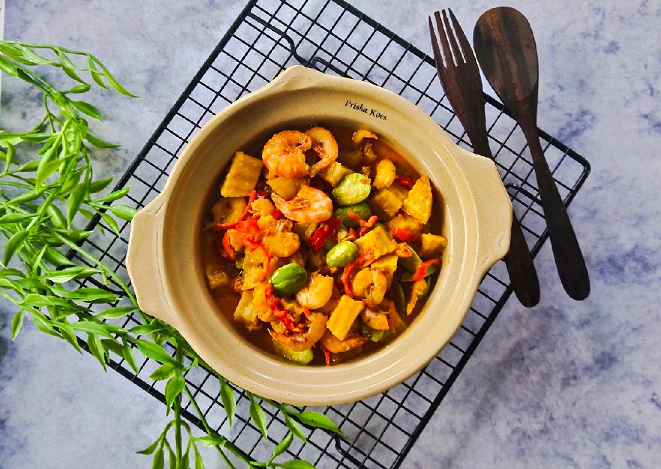 Sambal Goreng Kentang Udang (Versi Basah)