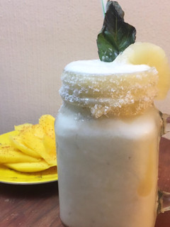 Una foto de Piña colada sin alcohol