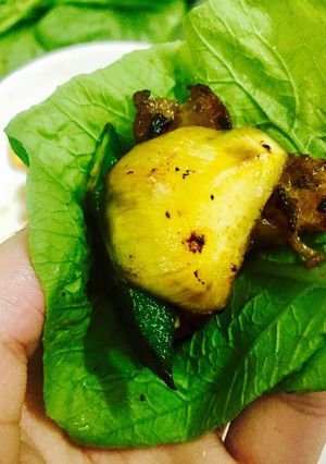 Hình của món Thịt nướng sốt me.