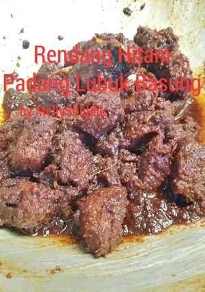 Foto resep Rendang Hitam