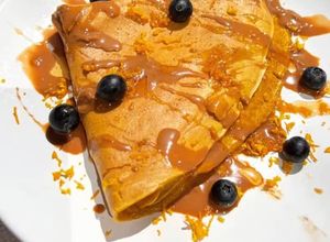 Foto de Crepe de Cenoura
