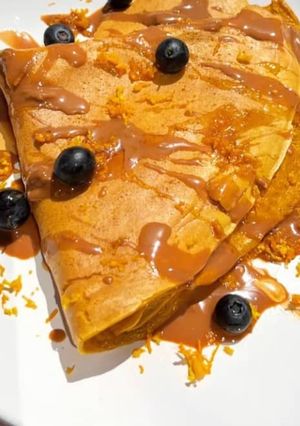 Foto de Crepe de Cenoura