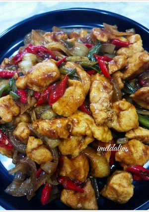 Foto resep Ayam Lada Hitam