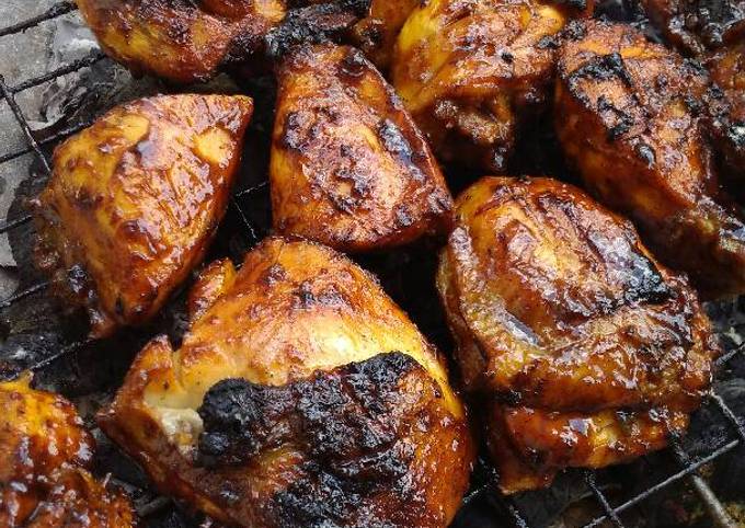 Ayam Bakar Saus Tiram Lada Hitam