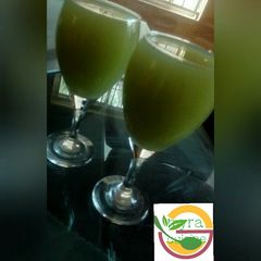 Cucumber juice A picture of Cucumber juice.