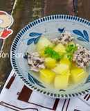 Canh Đu Đủ Nấu Mọc