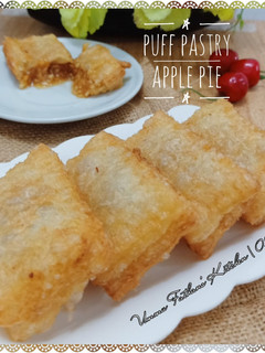 Foto resep Apple Pie (Puff Pastry)