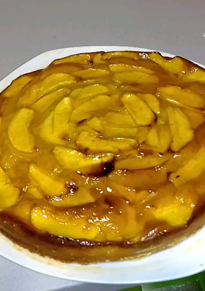 Una foto de Tarta de manzana