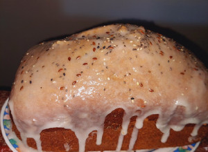 Una foto de Budín de limón en horno de pan/panificadora